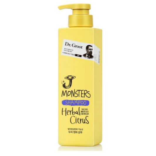DR.GROOT J MONSTERS SCALP CLEANSING SHAMPOO HERBAL CITRUS 385ML