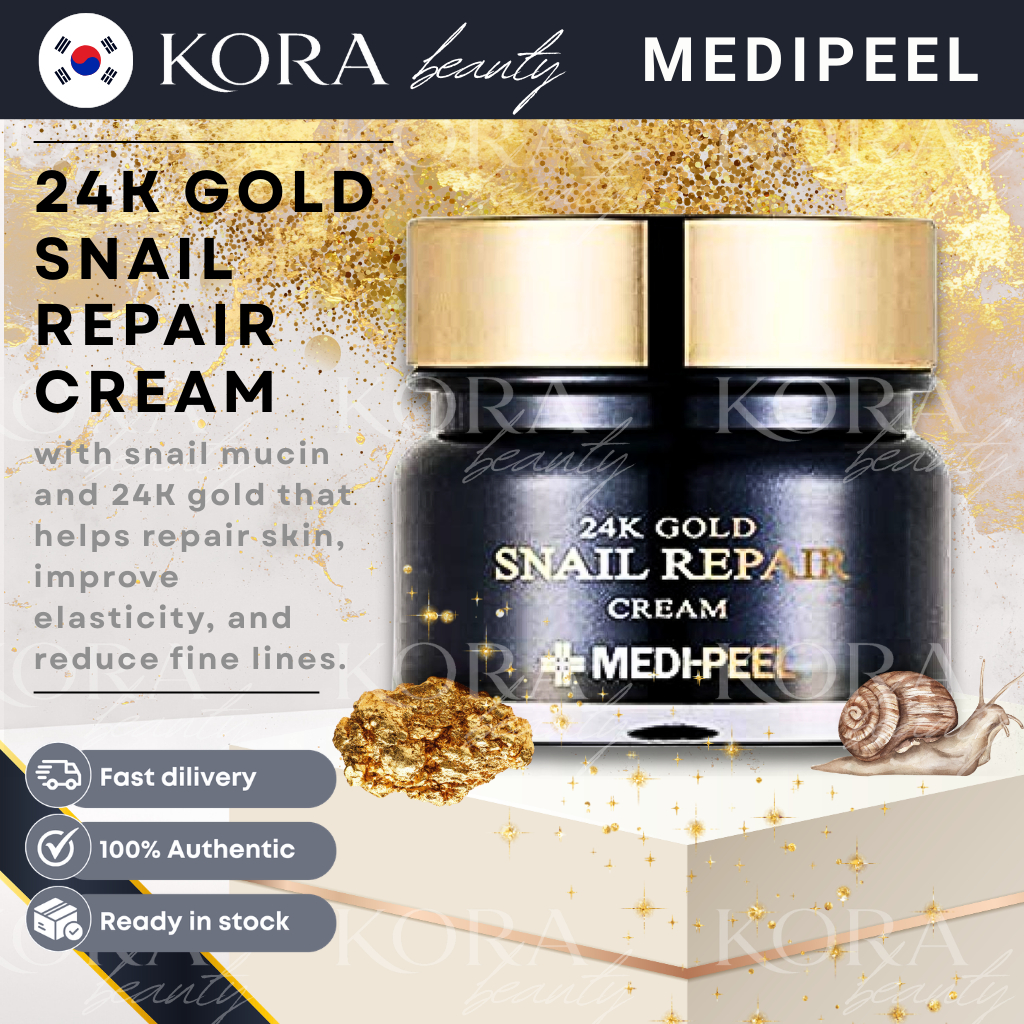 [Medic-Peel] 24K Gold Snail Repair Cream 50g – ครีมบํารุงผิวหน้า