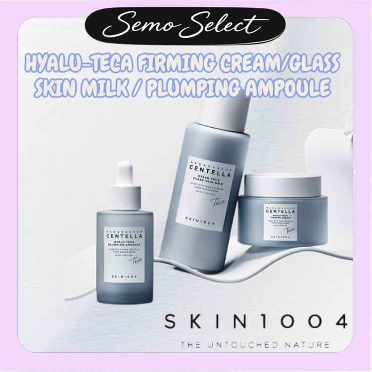 SKIN1004 NEW!![SKIN1004] HYALU-TECA FIRMING CREAM/GLASS SKIN MILK / PLUMPING AMPOULE