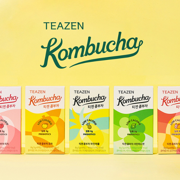 TEAZEN Kombucha 13 รสชาติ (ไม่มีกล่อง)