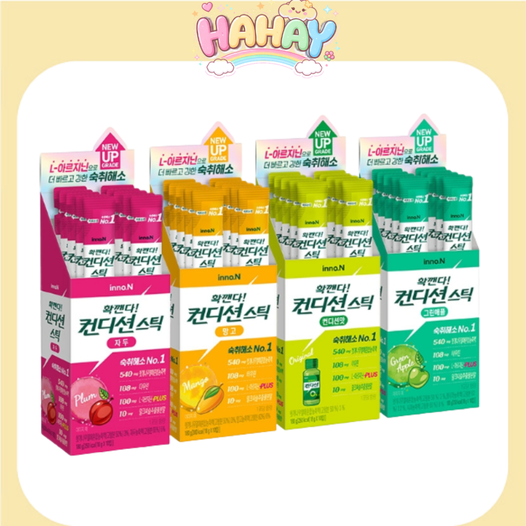 INNO.N Condition Hangover Stick Jelly 18g*10pcs 4 รสชาติ