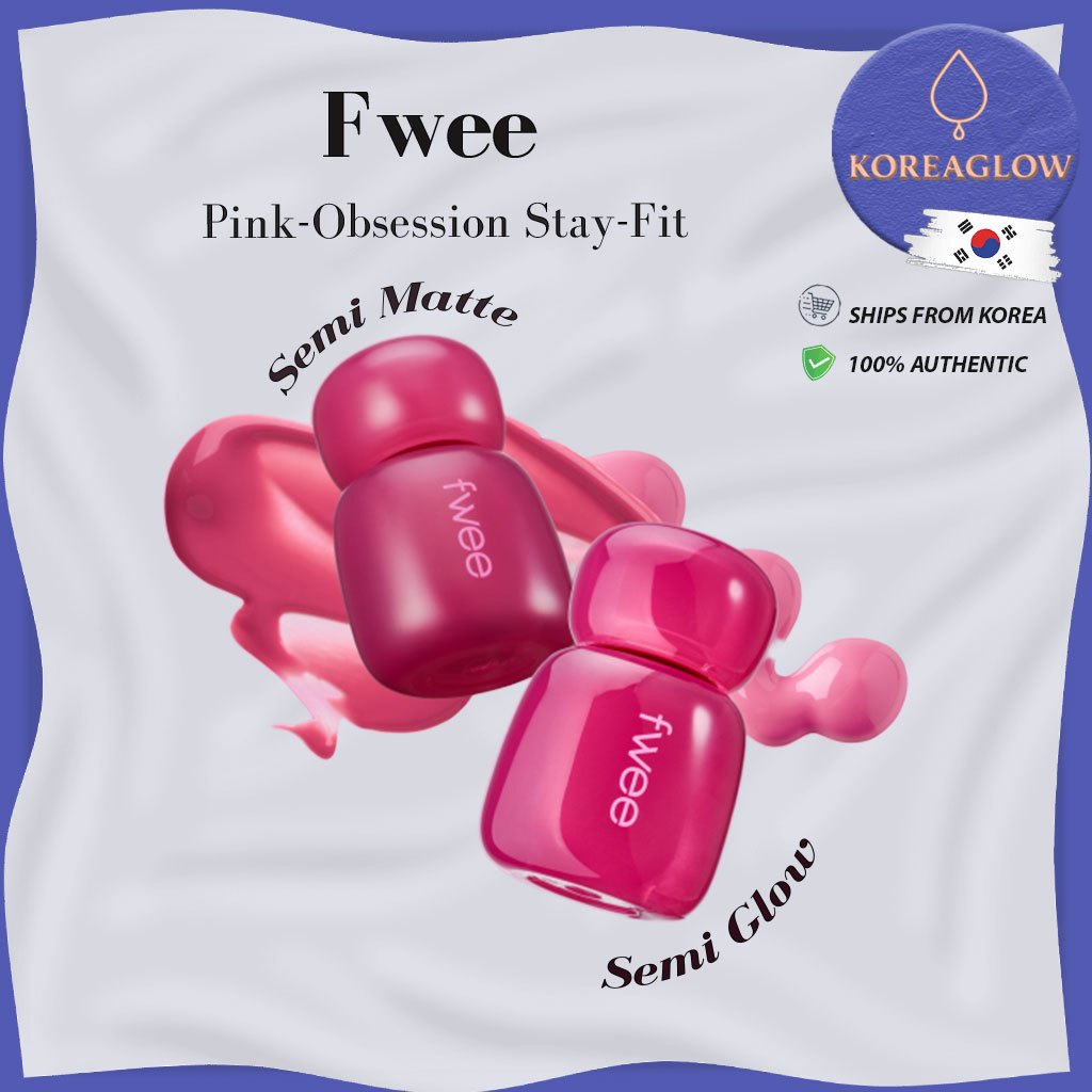 Fwee Pink Obsession Stay Fit Lip Tint 3.8g ลิปส่งจากเกาหลี