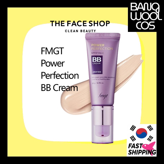 [THE FACE SHOP] FMGT Power Perfection BB Cream SPF37 PA++ – V103 Pure Beige / V201 Apricot Beige / V