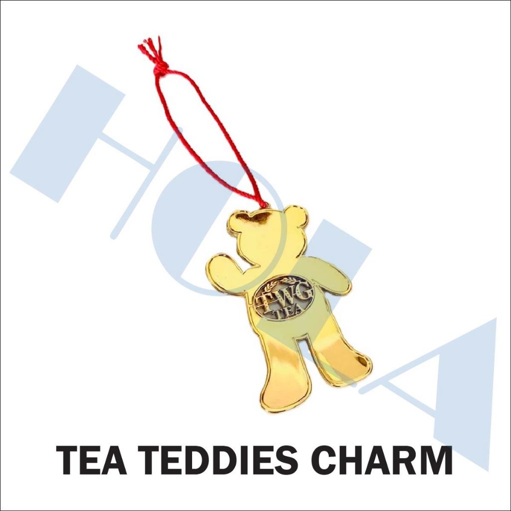 (สําหรับผลิตภัณฑ์ TWG) TWG Tea Teddies Charm / TWG Teddies Pendant / TWG Tea Teddy Charm (แอดออนเท่า