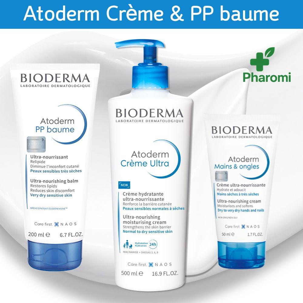 Bioderma Atoderm Moisturizing Care Cream, PP baum