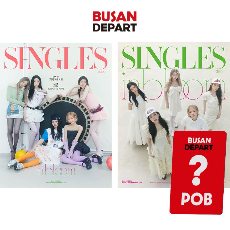 [SHOP POB]March. 2026. SINGLES _cover : KiiiKiii