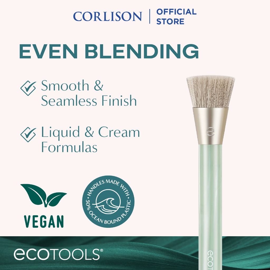 EcoTools Sea Gems แปรงผสมของเหลวและครีม