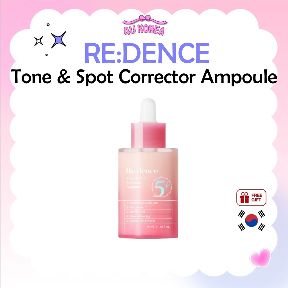 (1+1) RE:DENCE Tone & Spot Corrector Ampoule – 30ml / K-BEAUTY