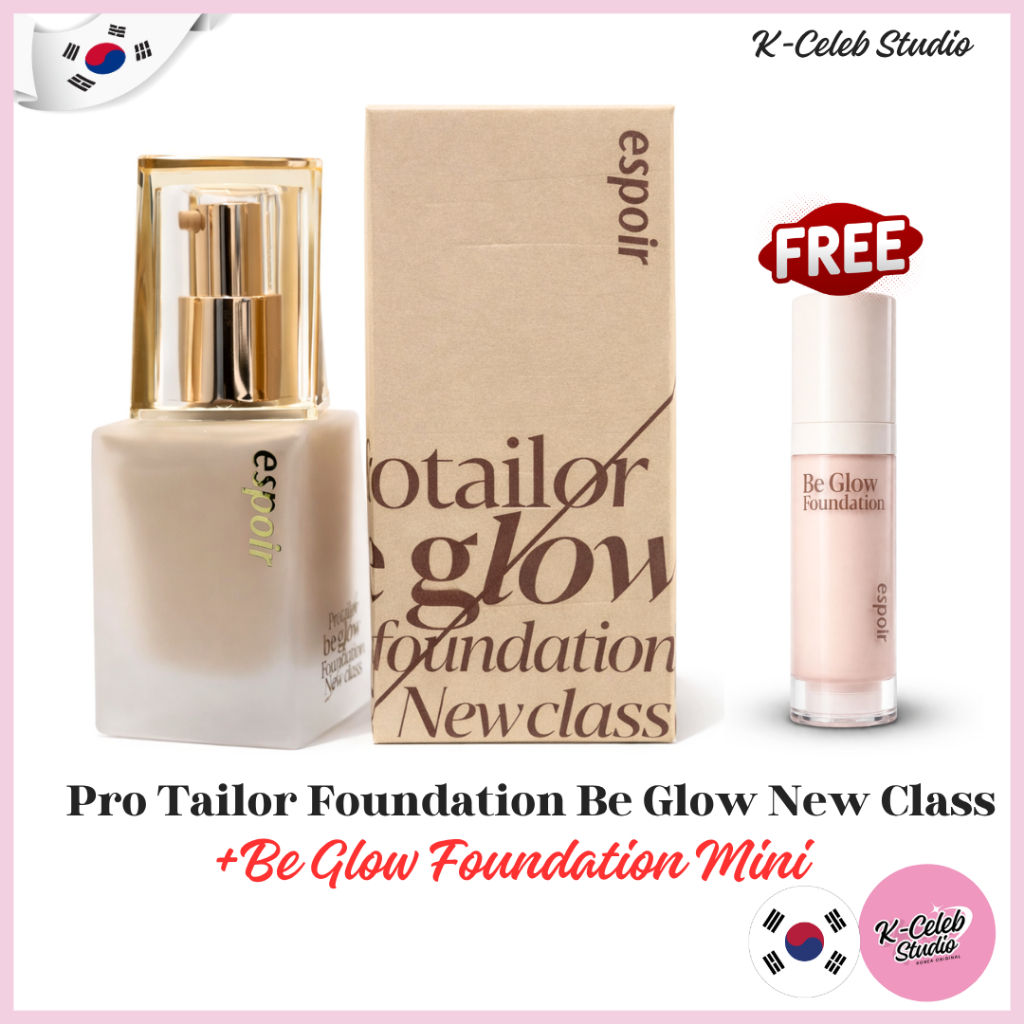 Espoir Pro Tailor Foundation Be Glow ใหม่