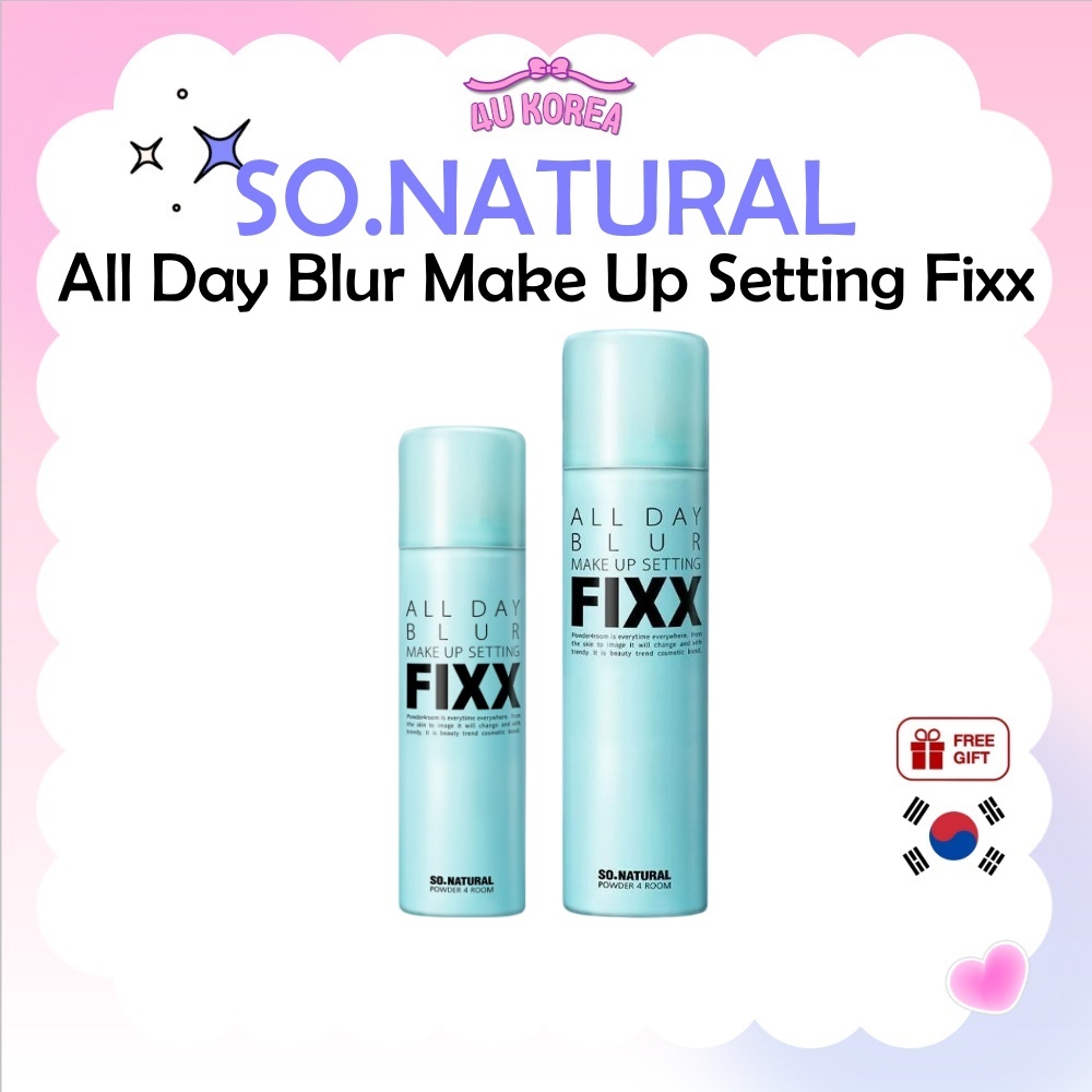 SO.NATURAL All Day Blur Make Up Setting Fixx 75ml / K-BEAUTY
