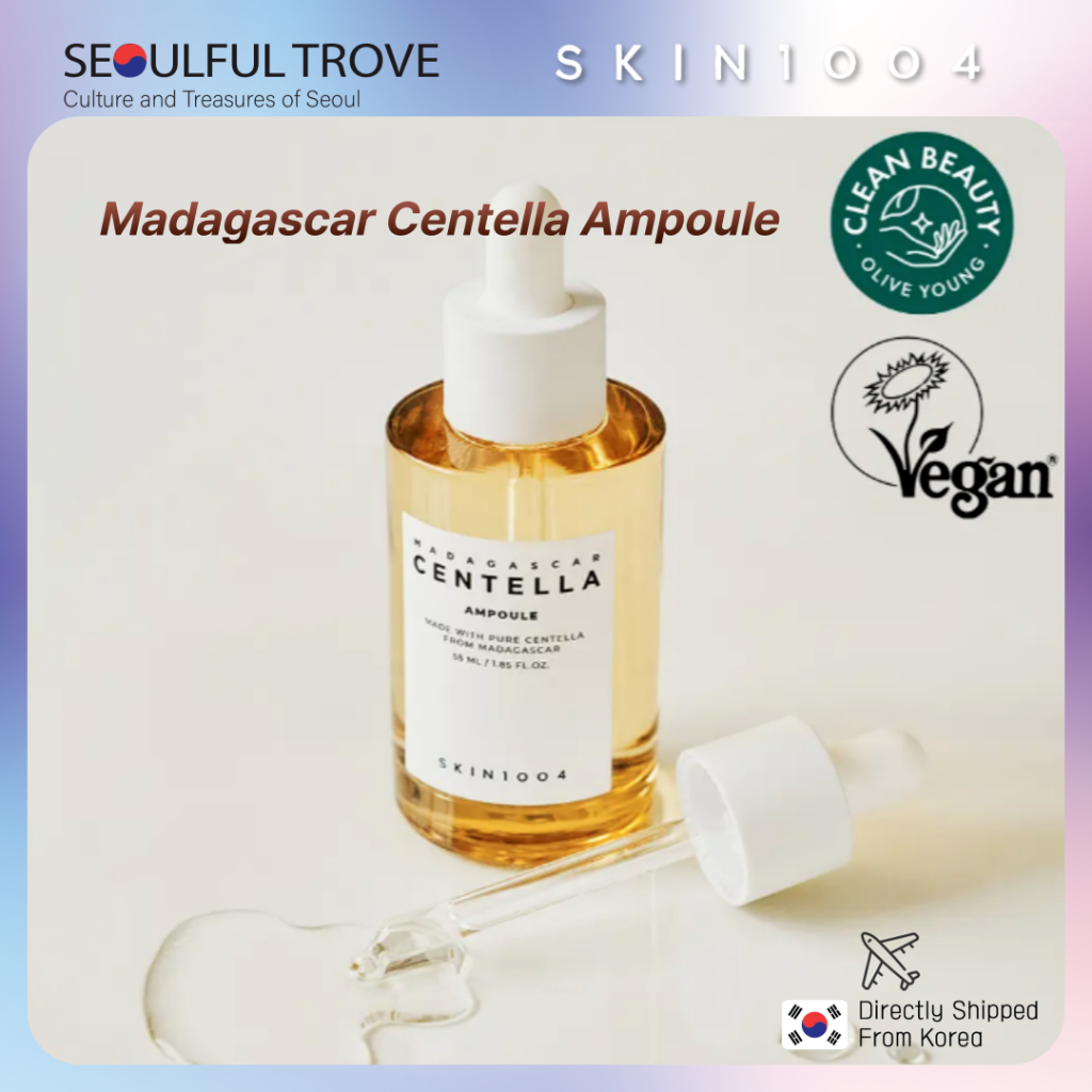 SKIN1004 Madagascar Centella Ampoule 55ml | เค-บิวตี้ ซูทติ้ง เซรั่ม