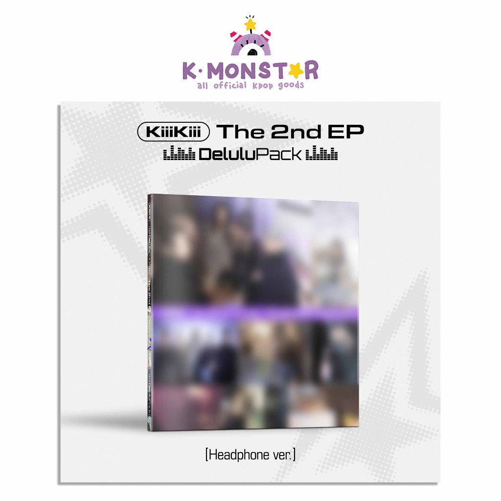 KiiiKiii - The 2nd EP [Delulu Pack] Headphone. Version