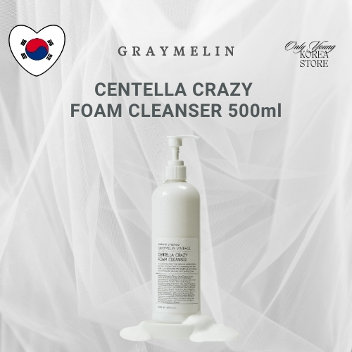 [GRAYMELIN] CENTELLA CRAZY FOAM CLEANSER 500ml
