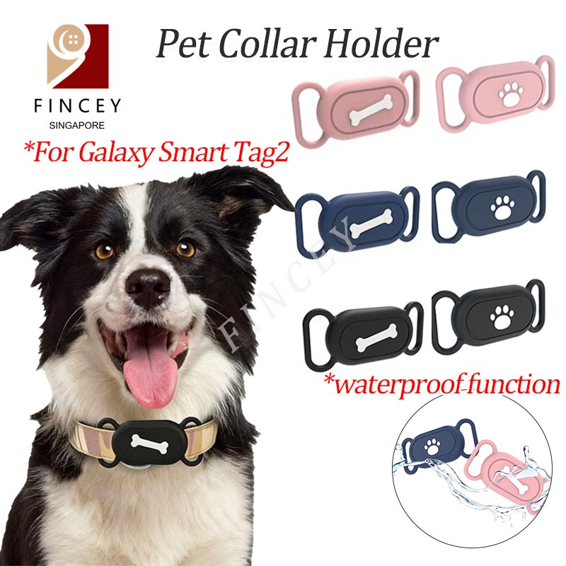 SGPet Collar Holder สําหรับ Galaxy Smart Tag2 สุนัขติดตามปลอกซิลิโคนปลอกคอสัตว์เลี้ยงติดตาม