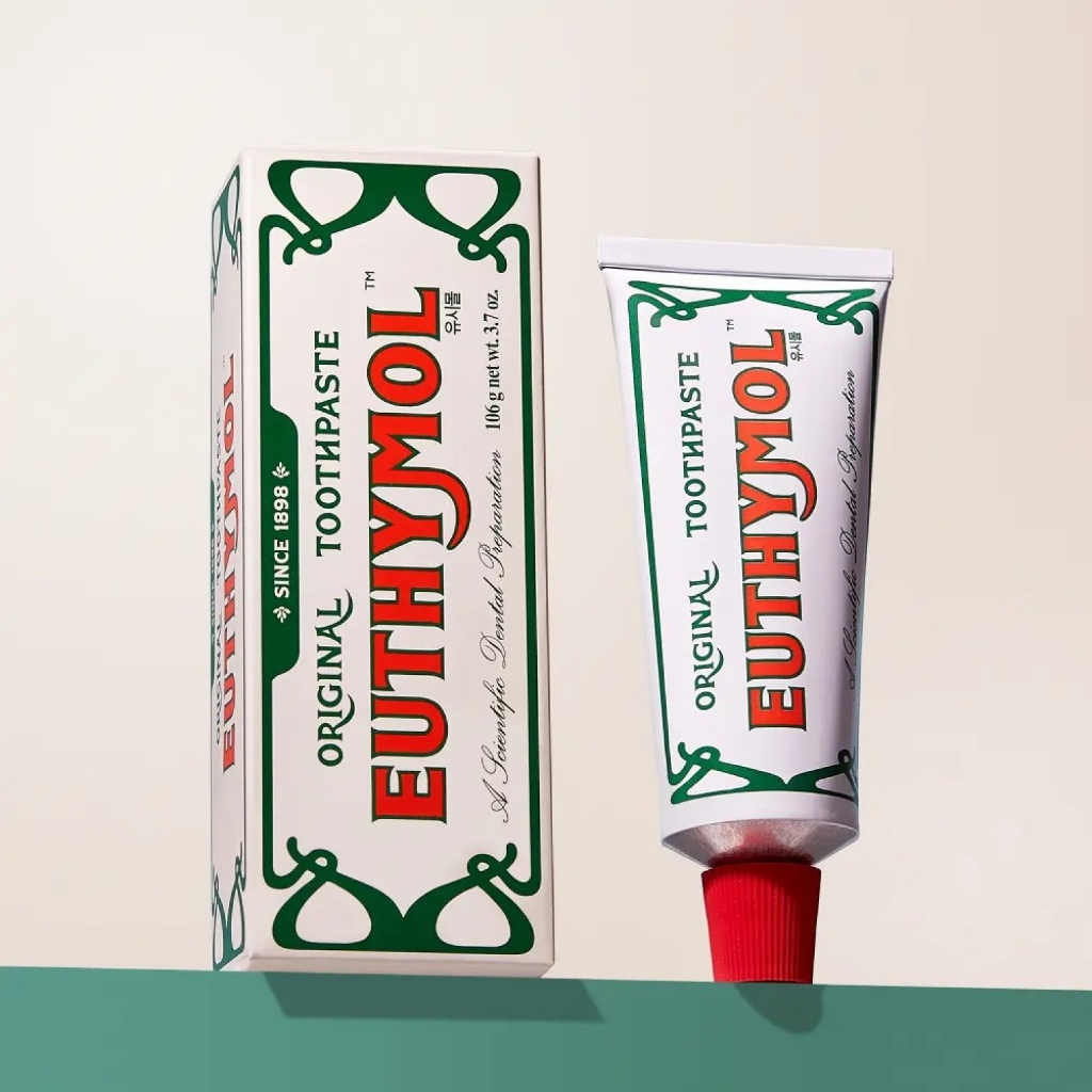 [Euthymol] ยาสีฟัน 106ก / ออริจินัล ไวท์เทนนิ่ง ม่วง แก้ไข ราคา ถูกที่สุด ดีลบีเคเค แกลเลอรีภาพที่ 2