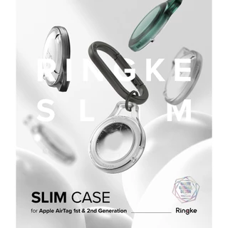 Ringke Slim สําหรับ AirTag ฝาครอบป้องกันน้ําหนักเบาทนทาน