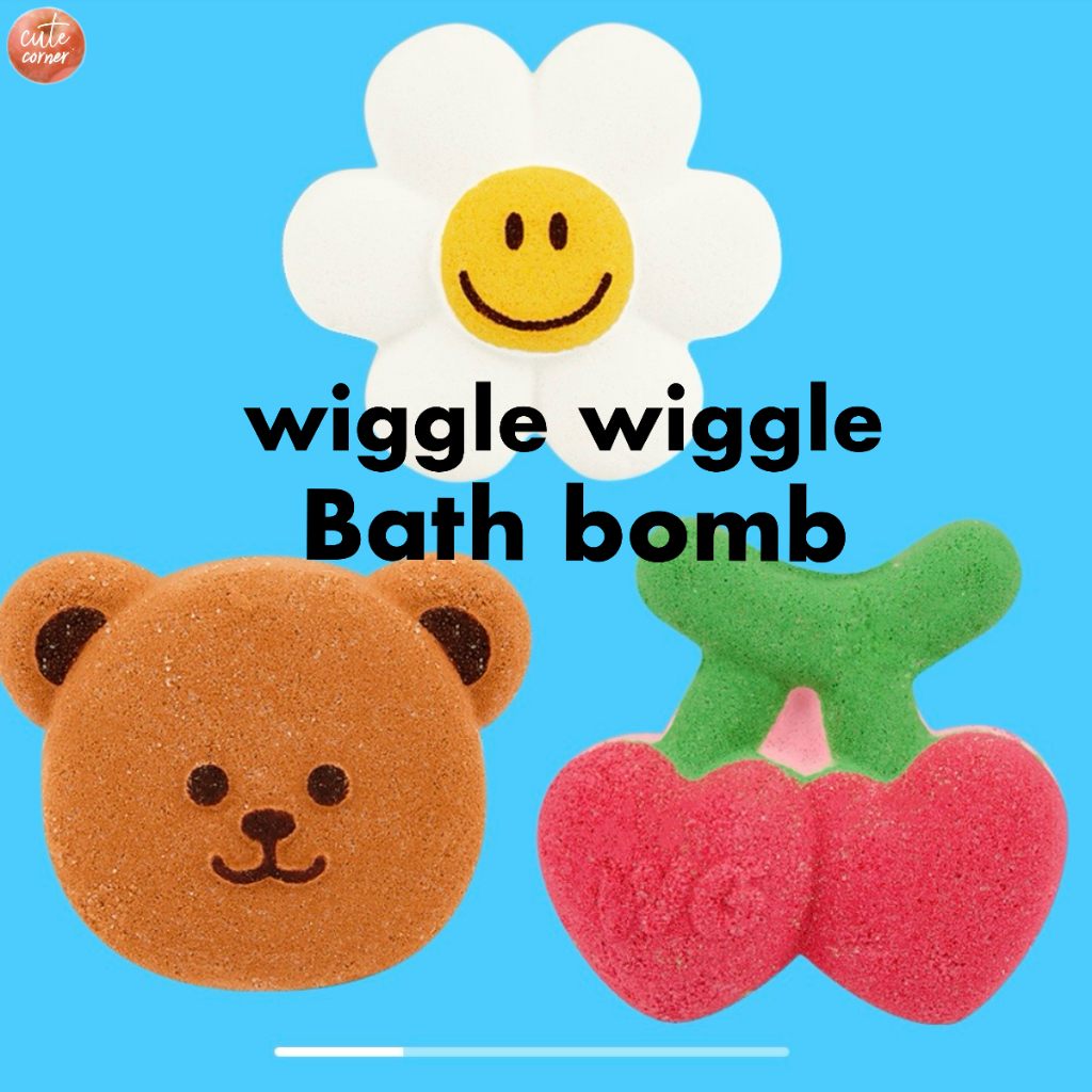Wiggle Wiggle Bath Bomb ตัวละครน่ารัก Bubble Bath Spa ผ่อนคลายกลิ่นหอม Bath Bomb
