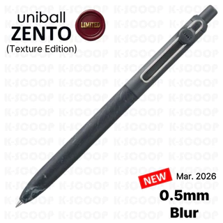 Uni-ball ZENTO ปากกาโรลเลอร์บอล 0.38 มม. 0.5 มม. 0.7 มม. – หมึกเรียบเป็นพิเศษ แห้งเร็ว กันน้ํา