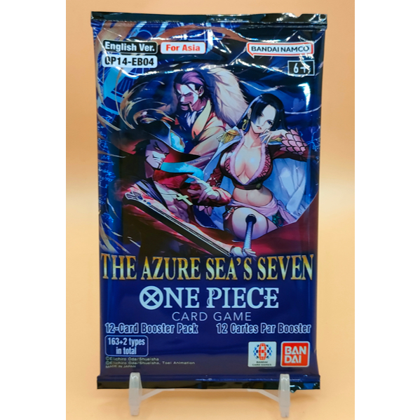 OP14 One Piece Booster Pack TCG : The Azure Seas Seven English Pack