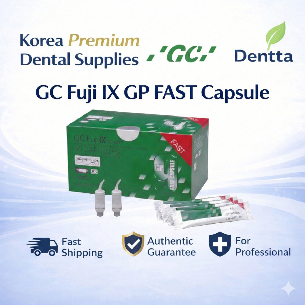 GC Fuji IX GP FAST 50 Capsules A2 A3 Dental แบบแคปซูล