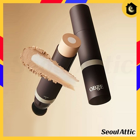OBge Natural Cover Mens Foundation 13g Stick Type ครีมกันแดดคอนซีลเลอร์ Essence All-in-One