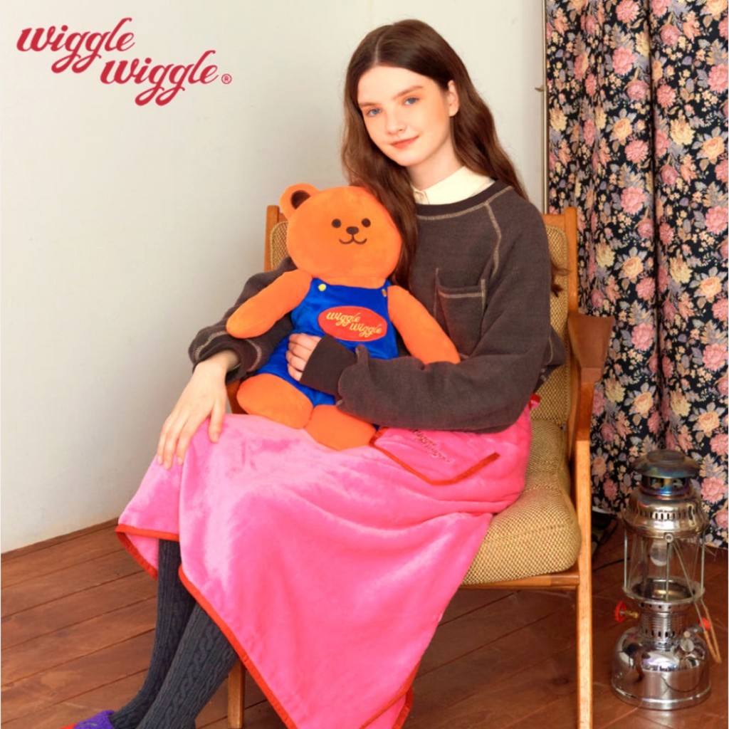 [Wiggle Wiggle] ชุดเบาะและผ้าห่ม 2-in-1 - K-Lifestyle ของแท้