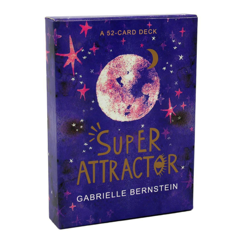 Super Attractor Afirmation Manifest limitless Abundance Radiate Love Divine Light Tarot Card Deck