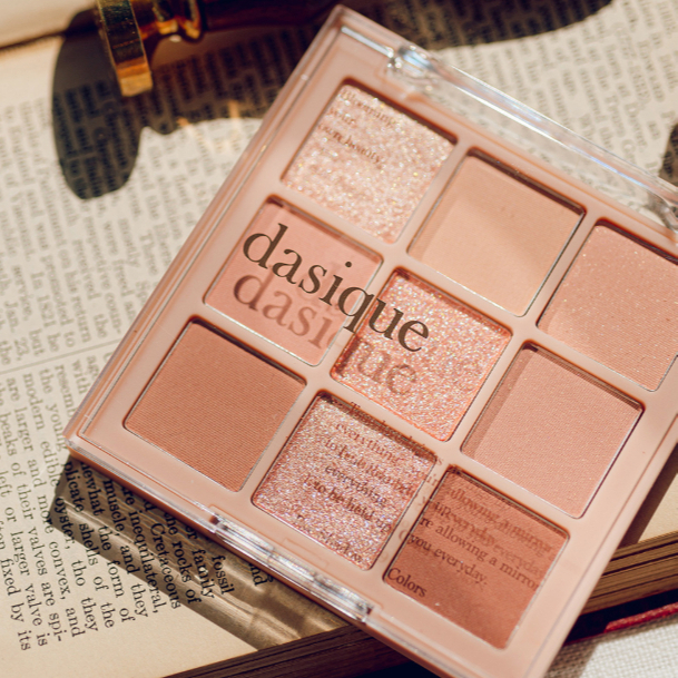 Dasique Shadow Palette 05 Sunset Muhly | พาเลทตาอเนกประสงค์ 9 สี | เนื้อแมตต์และกลิตเตอร์ | โทนสีปะก
