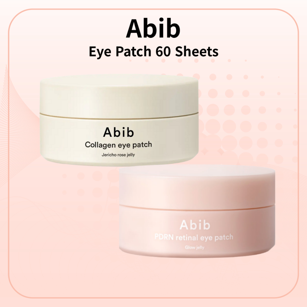 Abib Eye Patch 60 แผ่น/ Abib Collagen Eye Patch Jericho rose Jelly 60 แผ่น / Abib PDRN Retinal Eye P