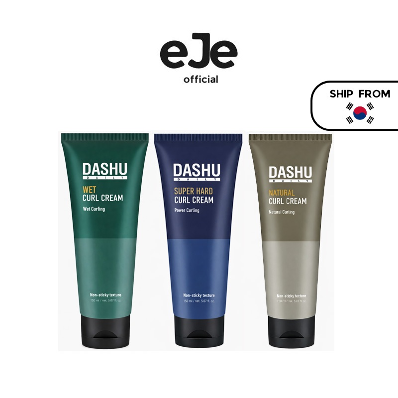 [DASHU] Daily Curl Cream 150ml (3 ประเภท)