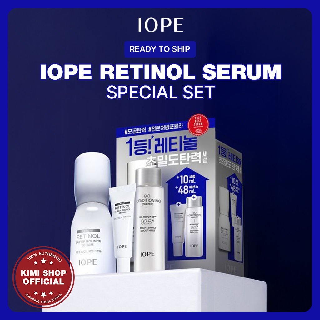 [IOPE] Retinol Super Bounce Serum 30mL Special Set