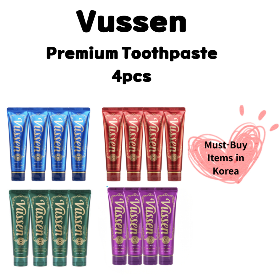 [Vussen] ยาสีฟันพรีเมี่ยม(G Gum Care / O Breath Care / C Cavity Care / S Sensitive Care)