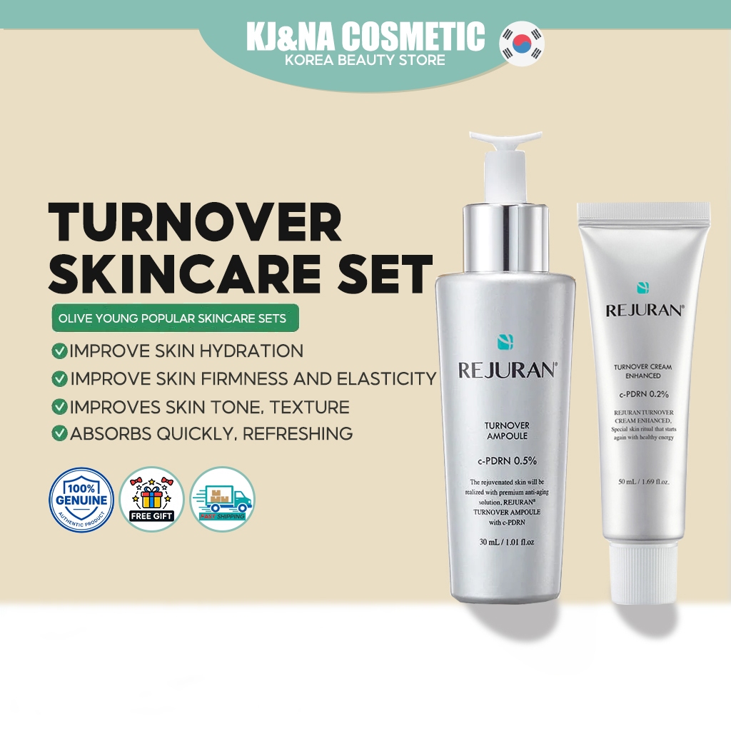 [REJURAN] Rejuvenation Duo (Turnover Ampoule 30mL +Turnover Cream Enhanced 50mL)