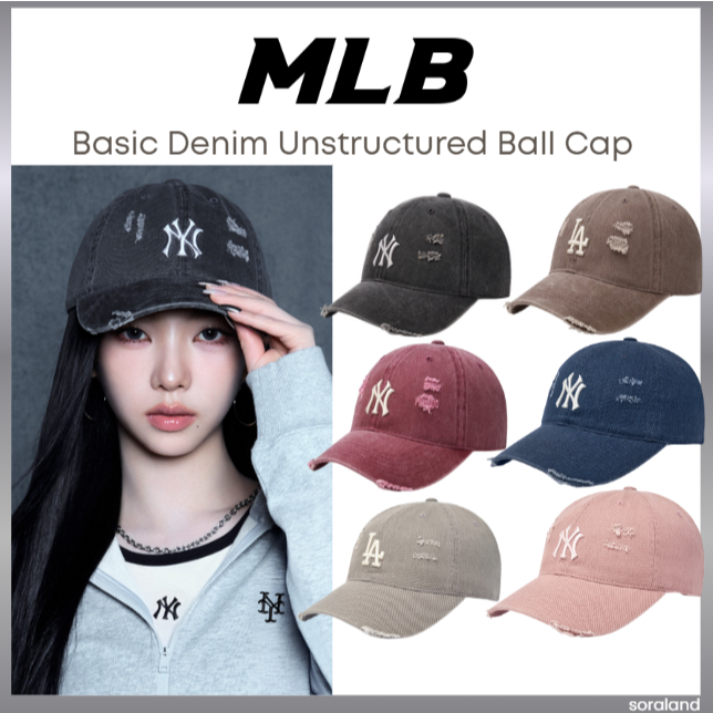 [MLB] [MLB] หมวกบอลไม่โครงสร้างความเสียหายล้าง 6 สี
