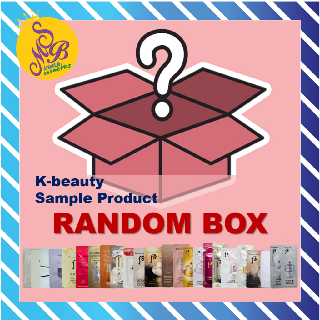 [kbeauty] ตัวอย่าง Product RANDOM BOX (TravelSize เครื่องสําอางเกาหลี)