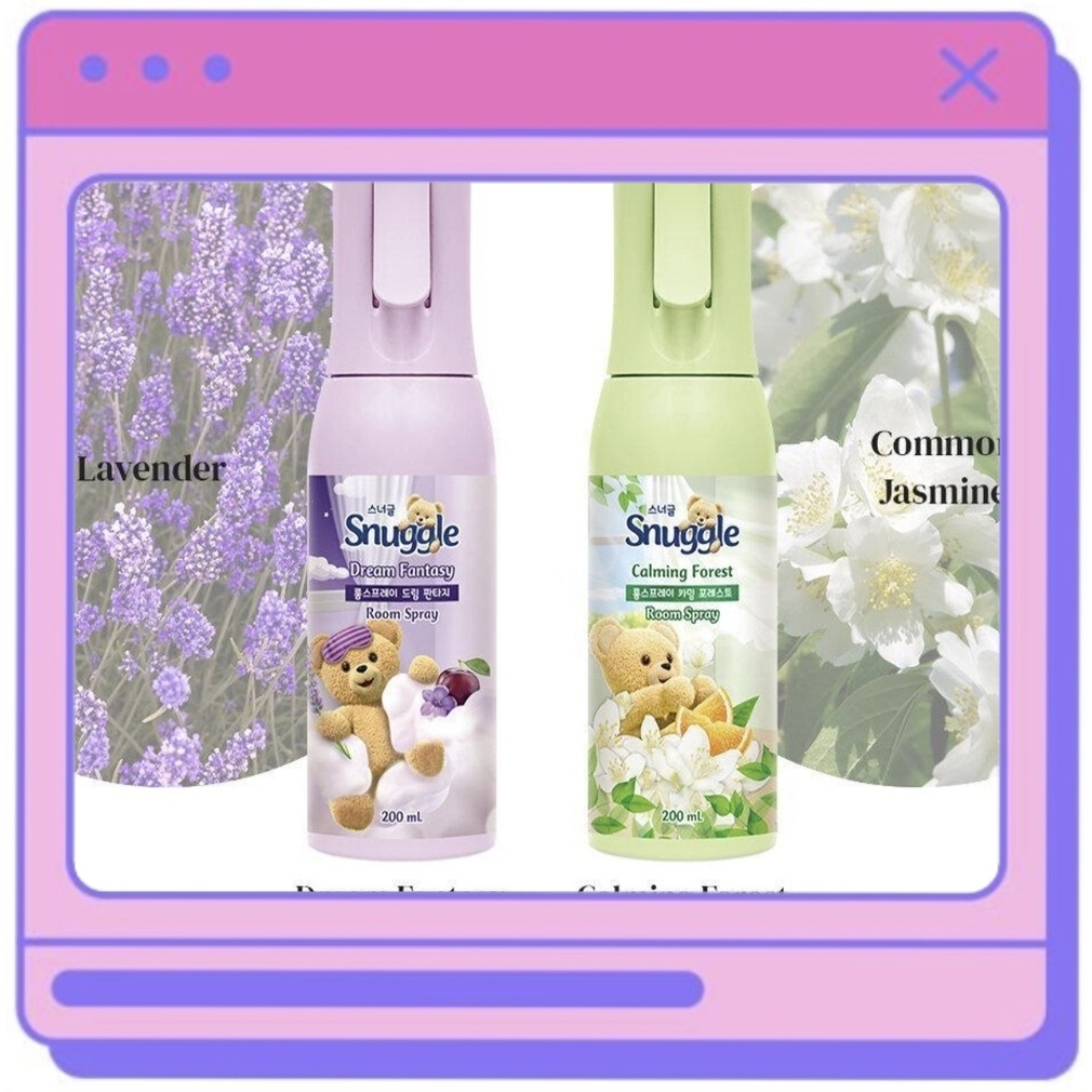 Snuggle Room Spray Dream FantasyCalming Forest