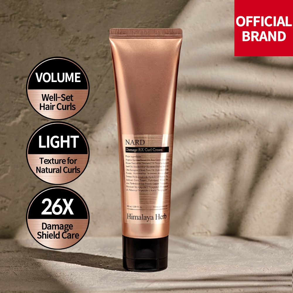 [NARD] DAMAGE RX CURL CREAM, 100ml - สําหรับผมเสีย