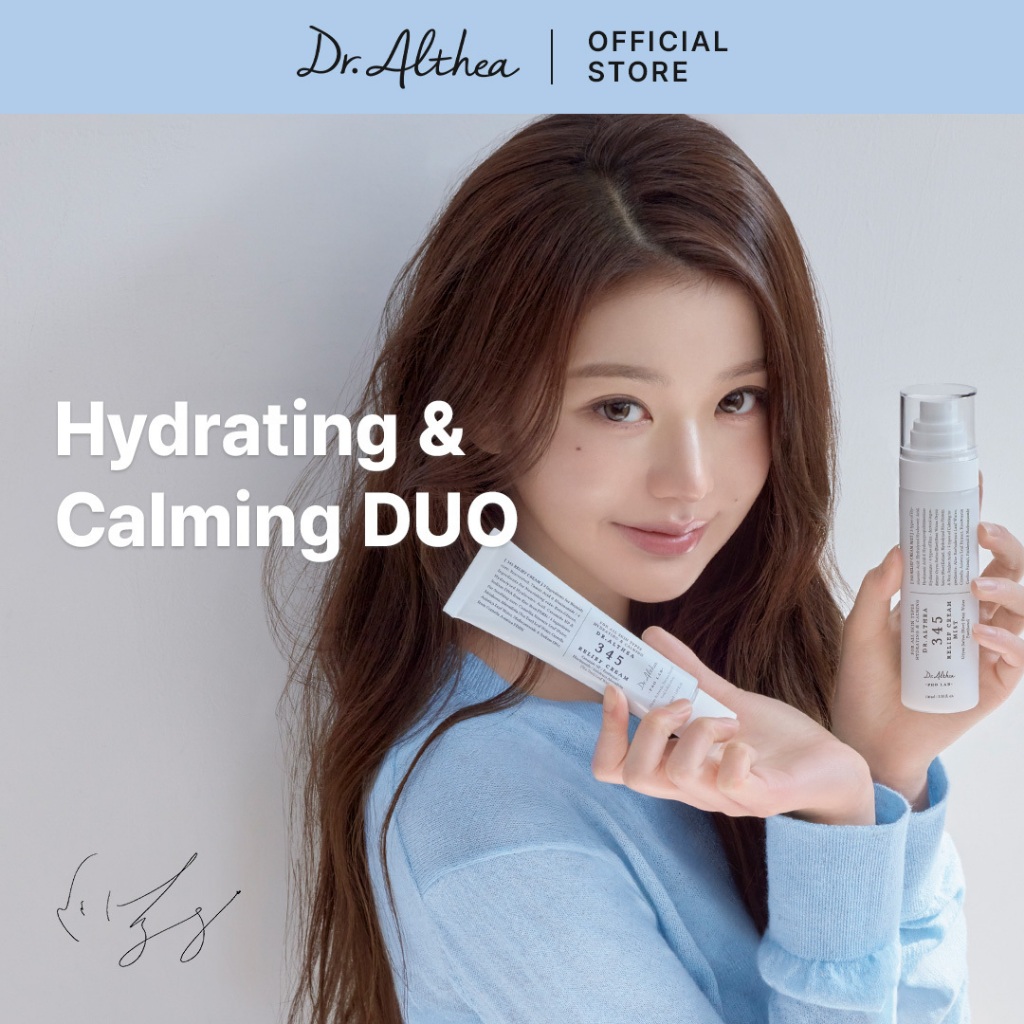 Dr.Althea Hydrating & Calming DUO | 345 Relief Cream 50ml + 345 Relief Cream Mist 60ml/100ml