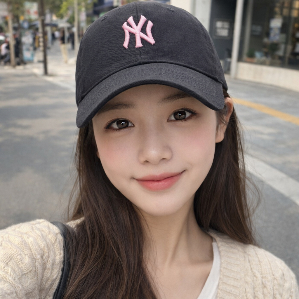 หมวกเบสบอล MLB CP77 แบบโรOKIE สไตล์NY 3ACP7701N