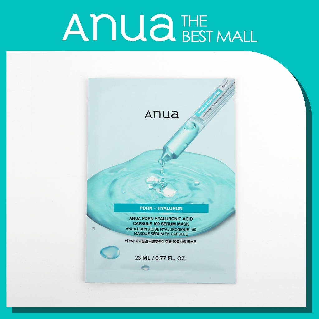 [ANUA] Anua Pdrn Hyaluronic Acid Capsule 100 เซรั่มมาส์ก 10p