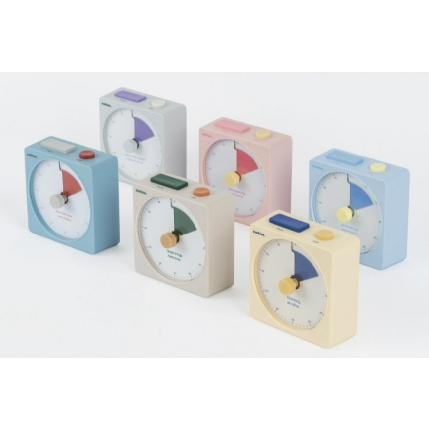 [Renewal] Nelna Focus On Timer Pomodoro Clock Study Time Timer - 4 สี