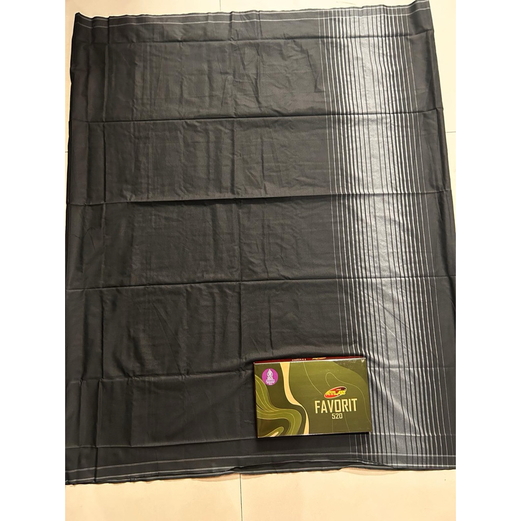 ผ้าโสร่งผู้ชาย ATLAS ดำล้วน ราคา 199฿