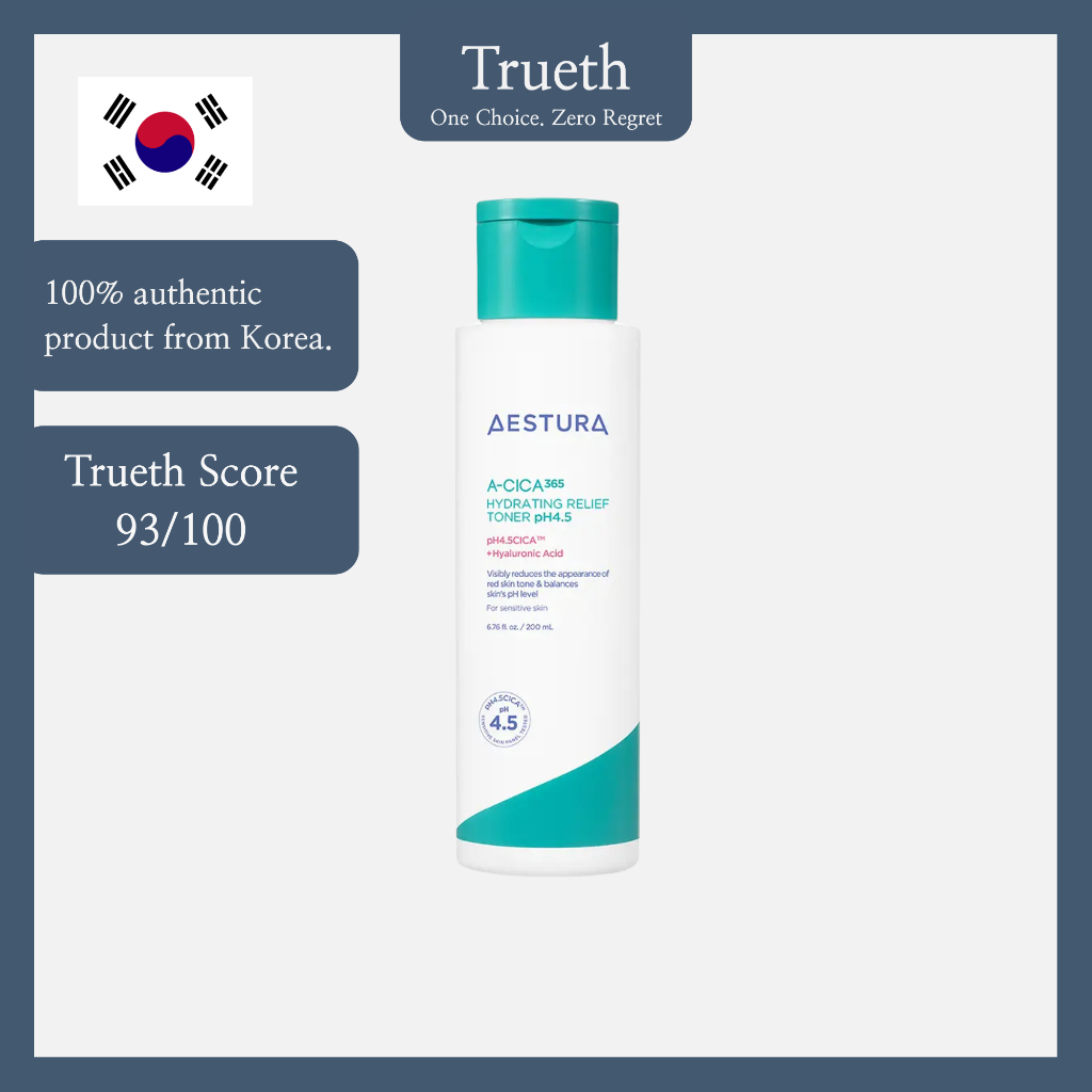 AESTURA A-CICA365 Hydrating Relief Toner pH4.5 200ml