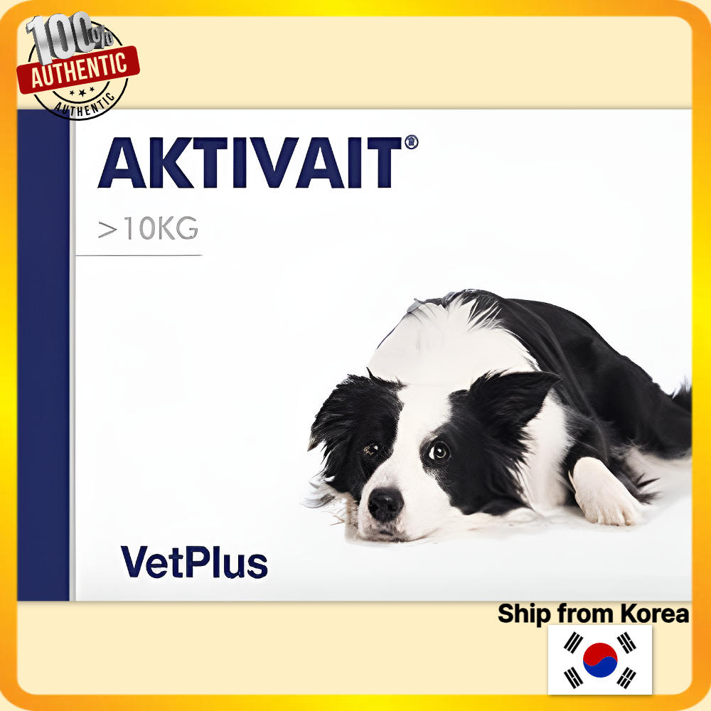 VetPlus Aktivait Medium & Large Breed - Cognitive & Vitality Support for Dogs (60 แคปซูล) - ของแท้ 1
