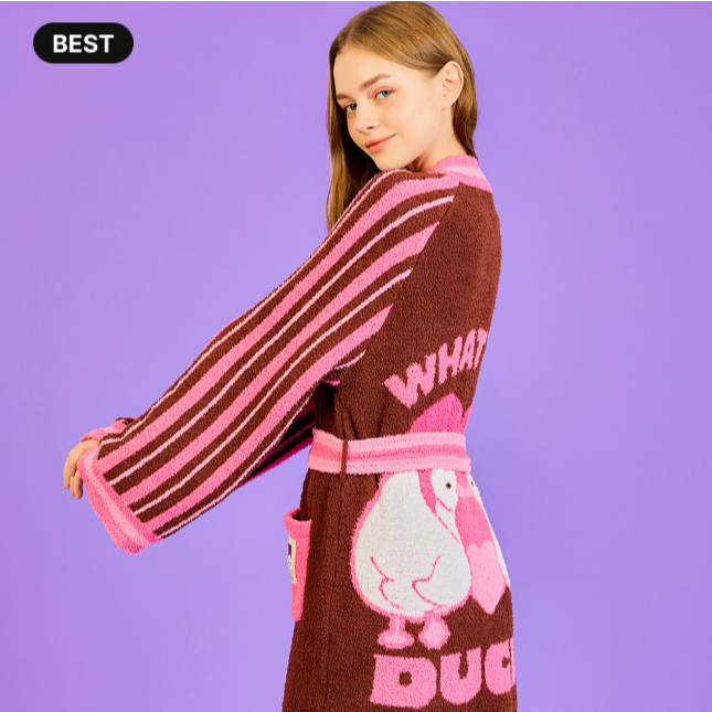 กระดิก กระดิก Pocket Lounge Robe – รุ่น What the Duck