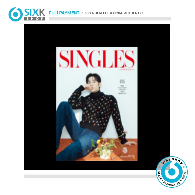 SINGLES Japan VOL.16 HWANG MINHYUN Cover - Includes Photocard