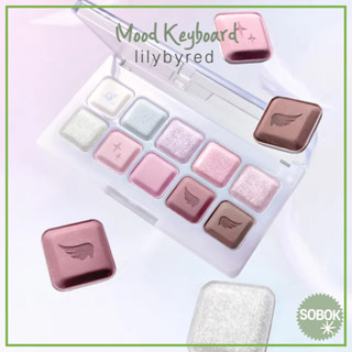 [lilybyred] Mood Keyboard Eye Palette พาเลทอายแชโดว์ 12 สี