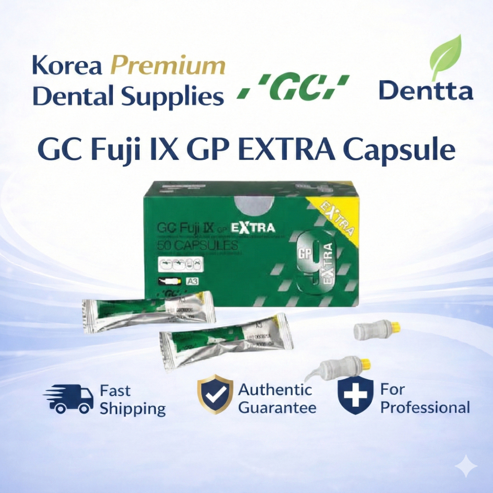 GC Fuji IX GP EXTRA Capsule 50 ชิ้น วัสดุอุดฟัน [หมดอายุ หลังจาก 2027.08]