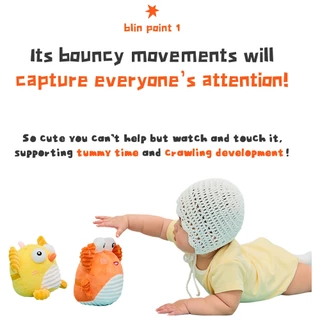 [Malang Honey] IBLIN Jumple Tummy Time Toy สําหรับเด็กทารก | ของเล่นคลาน Musical & Mimic สําหรับทารกอายุ 6–7 เดือน
