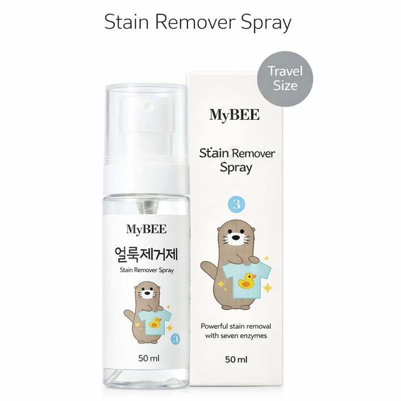 [MyBee] Stain Remover 50ml Baby & Pet Safe Laundry Spot Cleaner สําหรับเสื้อผ้า ผ้า และของใช้สําหรับ